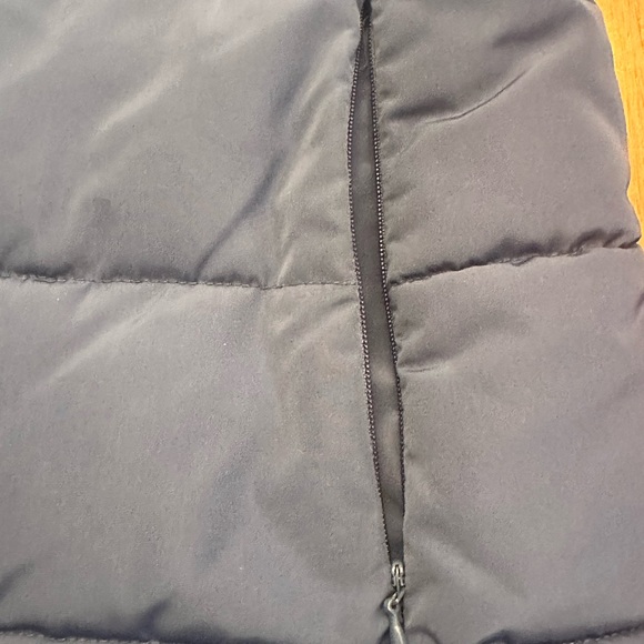 Love Moschino Blue Quilted Puffer Jacket Heart Zipper Designer - Picture 11 of 11